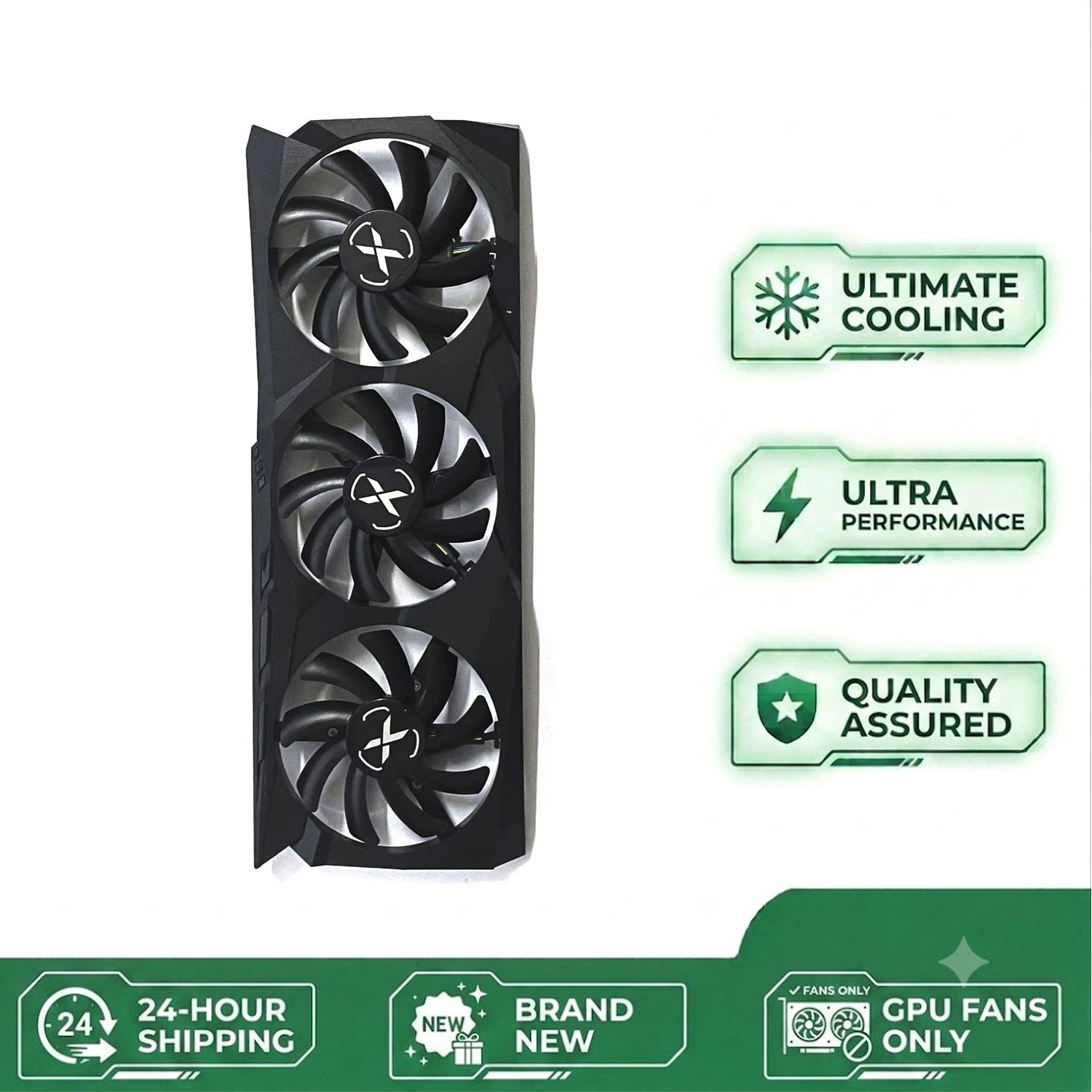 Rx 6700 Xt 12Gb Graphics Card - Original 85MM 4-Pin T129215SU DC 12V