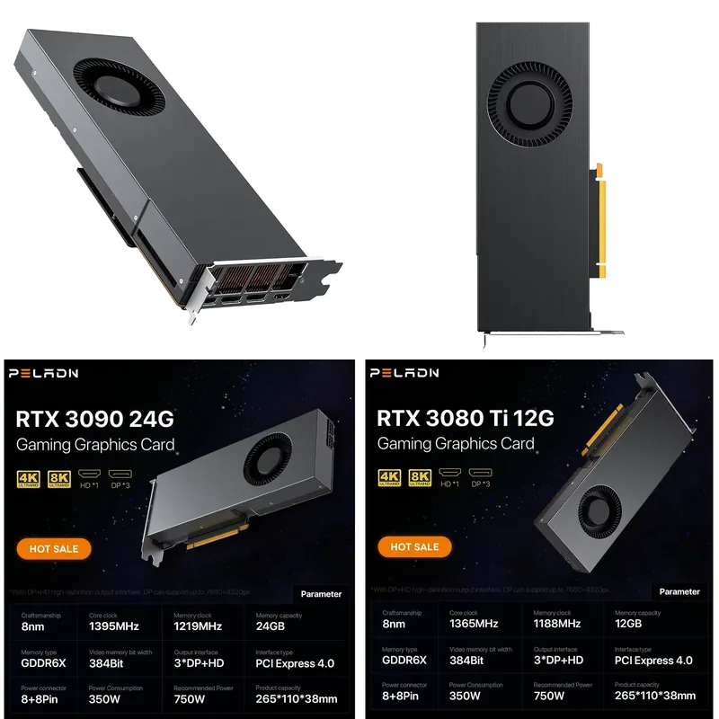 Hot Sale Low Price AI Server G - đánh giá và giá Rtx 3090 24Gb Graphics Card