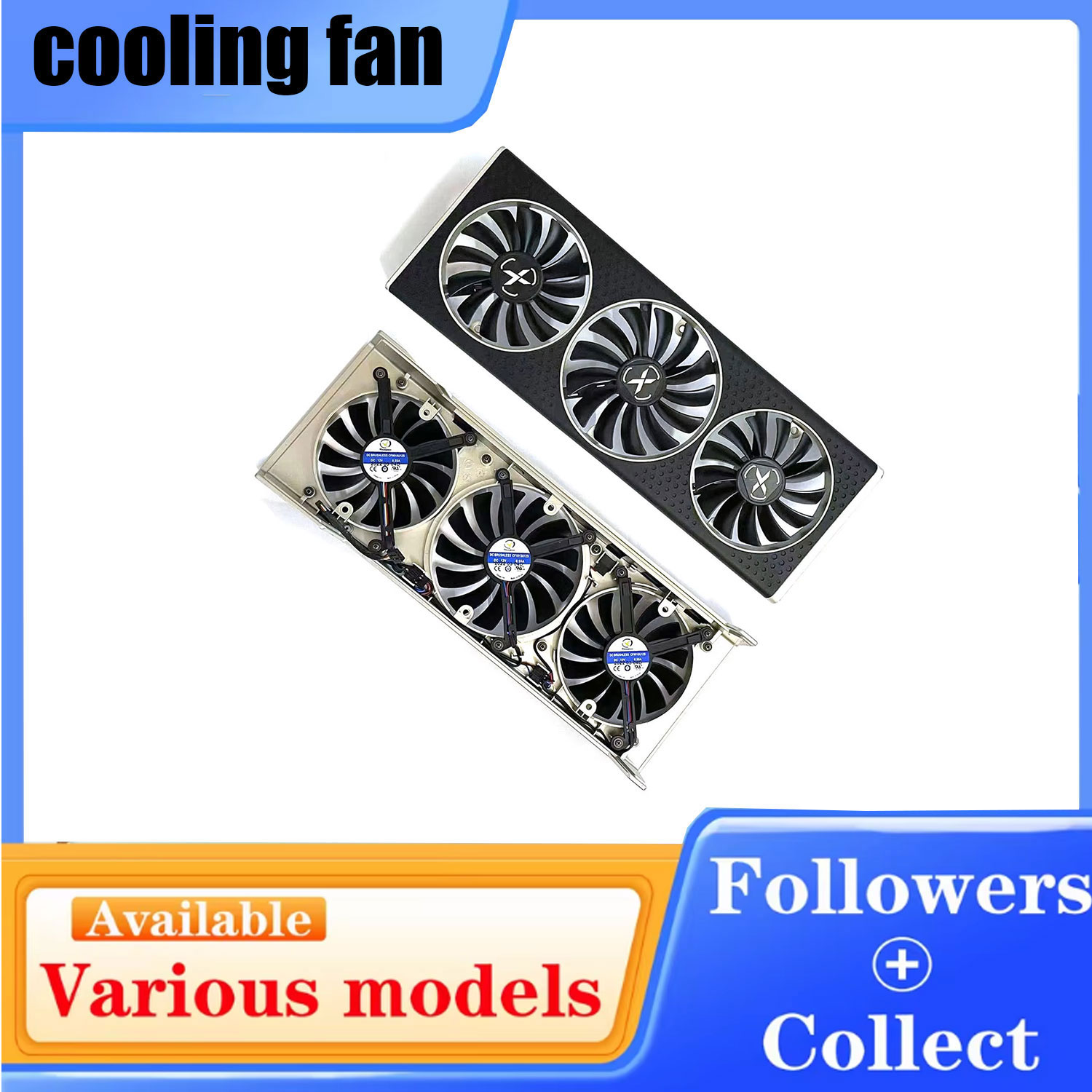 Cooling fan and casing CF9015U - đánh giá và giá Rx 6700 Xt 12Gb Graphics Card