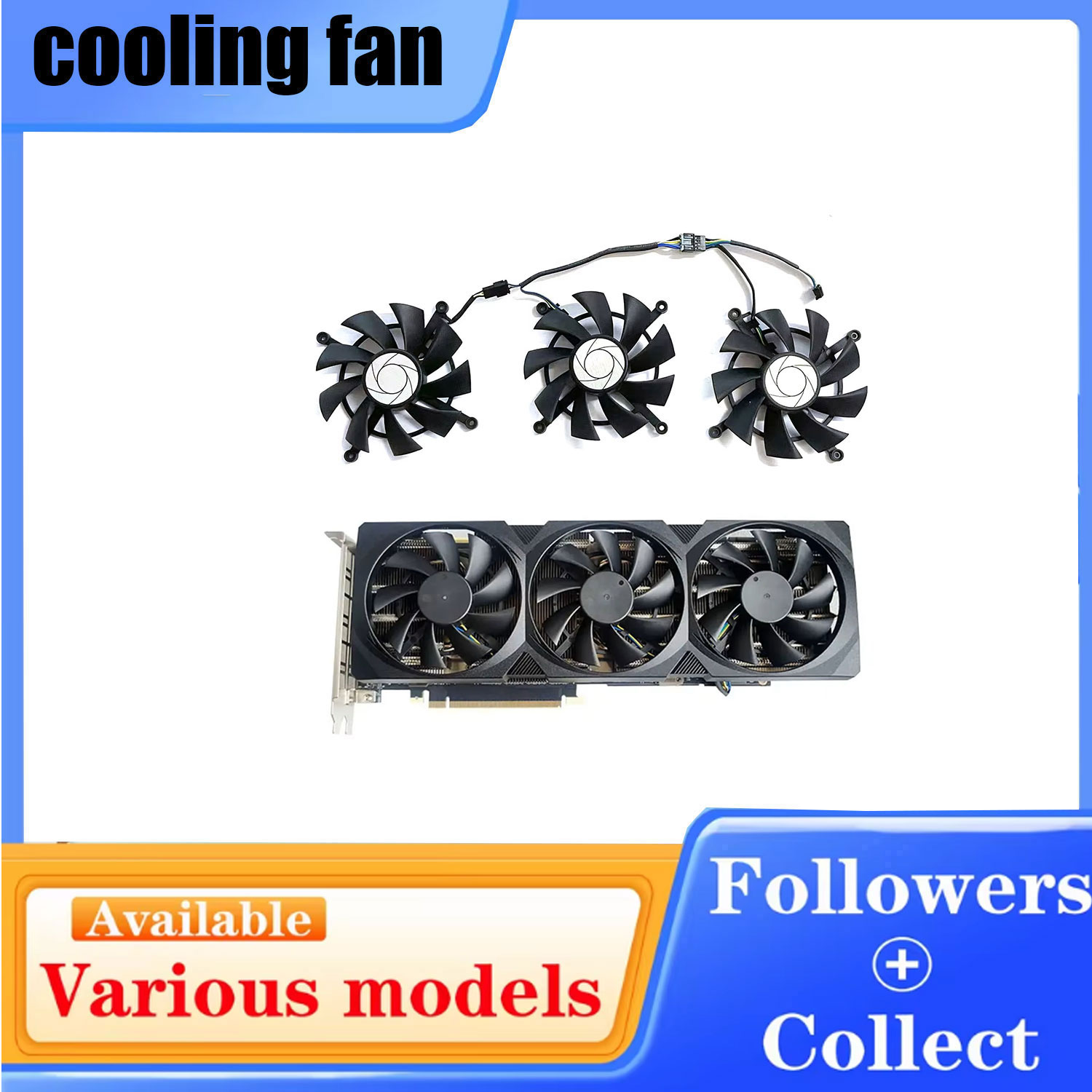 New Cooler Replacement Fan 4PI - đánh giá và giá Cmp 50Hx Mining Card