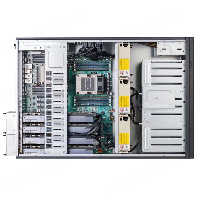 8049ETX-8 Tower Server Chassis - đánh giá và giá 8 Gpu 4U Server Chassis