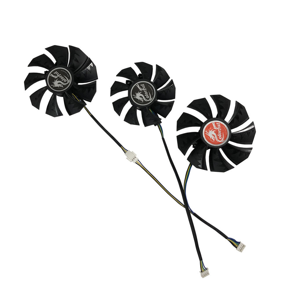 3Pcs/Set 75MM*1+85MM*2,GPU Coo - đánh giá và giá Rtx 3080 10Gb Gpu