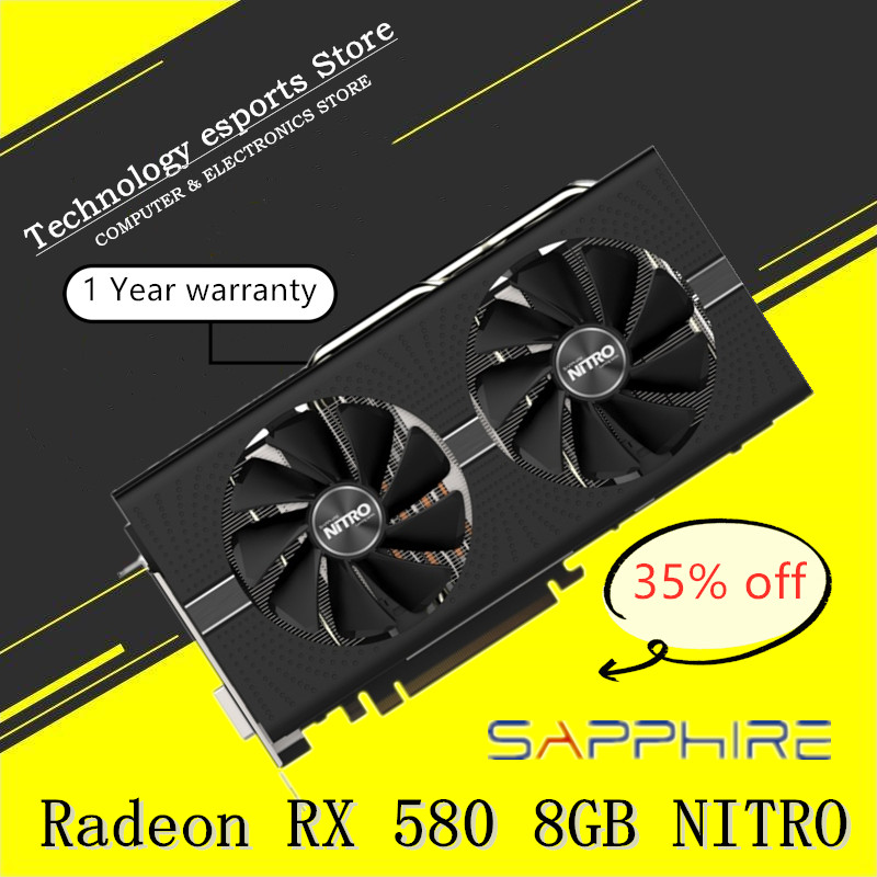 SAPPHIRE Original RX 580 8G NI - đánh giá và giá Rtx 3070 8Gb Graphics Card